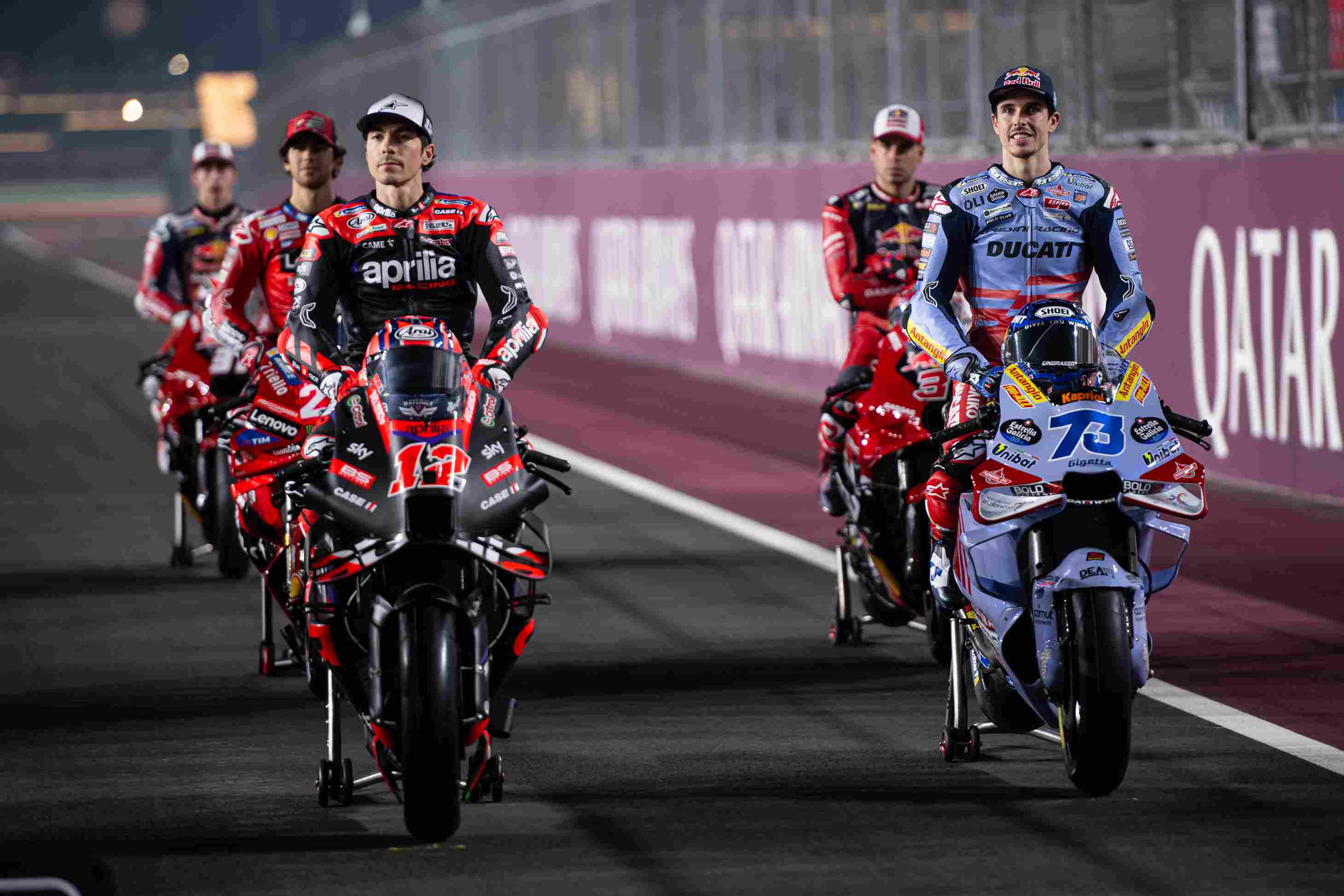 Bold Riders Gresini Racing MotoGP Race 01 - Qatar